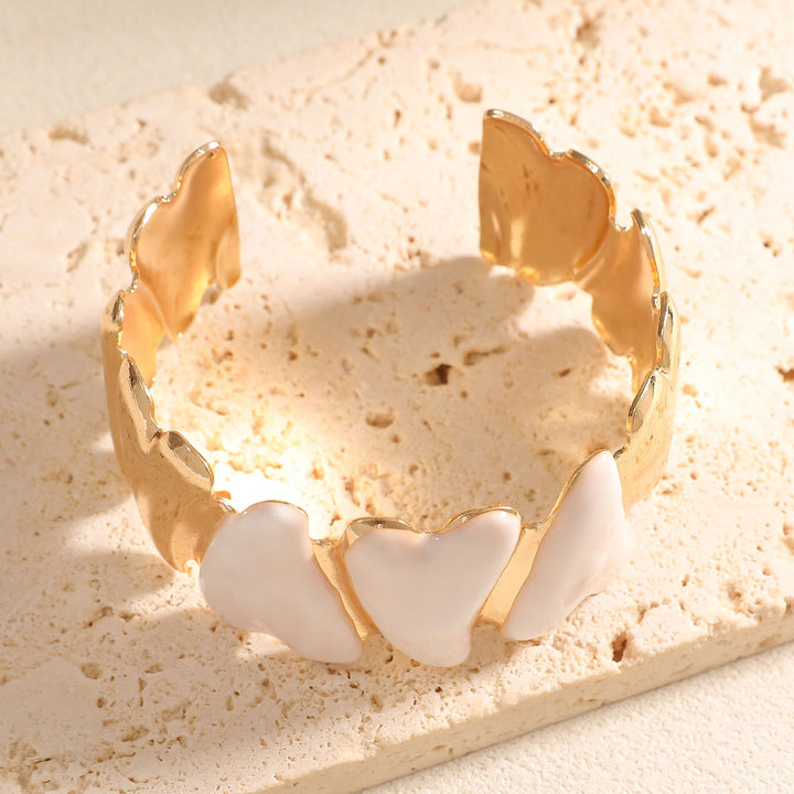 Women Open Cuff Bracelet with Artistic Snake Design Tom Cottons