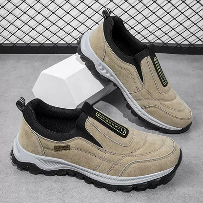 Women's Leisure Slip-On Sneakers with Breathable Upper Material and Non-Slip Sole
