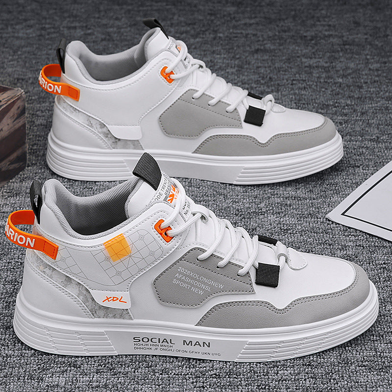 Women's sporty sneakers with modern design elements and non-slip sole