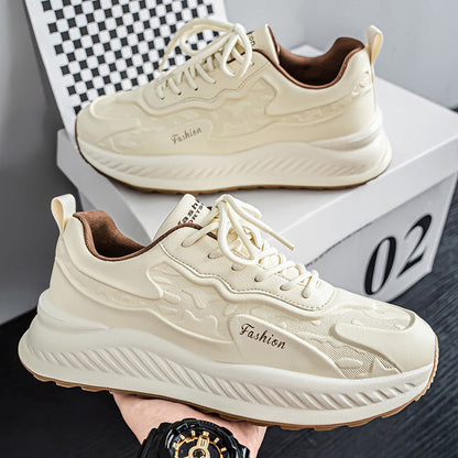Women's sporty lightweight sneakers with cushioning sole and breathable surface