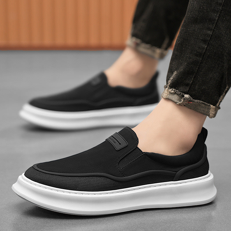 Women's Slip-On Sneakers with breathable mesh upper and cushioned sole