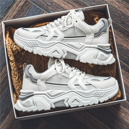 Women's athletic shoes with breathable upper material and cushioned sole