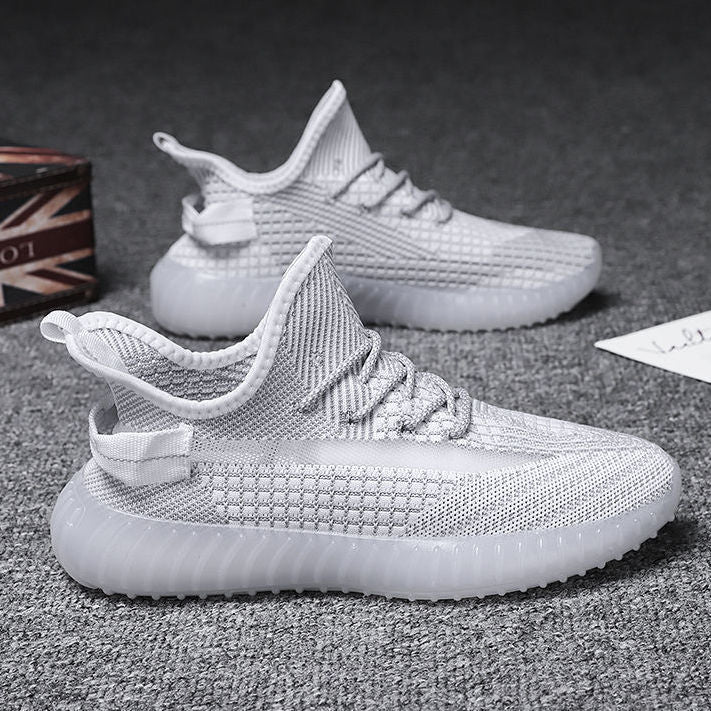 Women's Athletic Sneakers with Breathable Upper Material and Flexible Sole Construction
