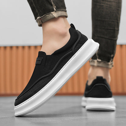 Women's Slip-On Sneakers with breathable mesh upper and cushioned sole