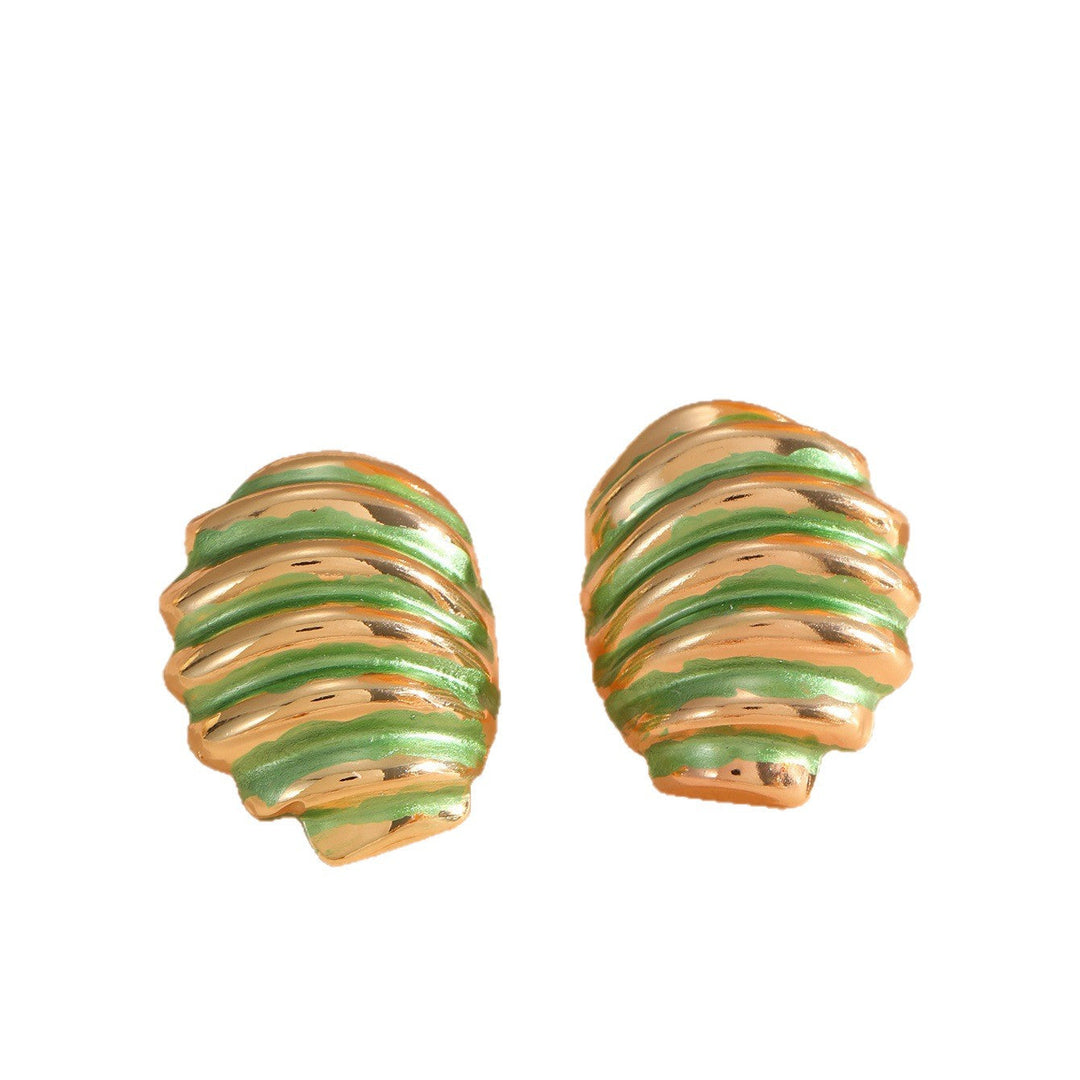 Women's ear clips in maritime shell design Tom Cottons