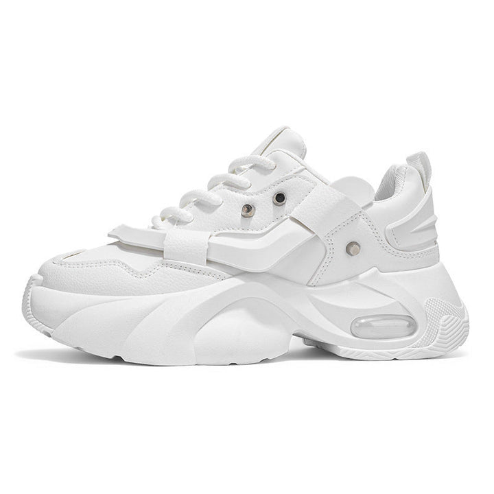 Women's Chunky Sneakers with Reinforced Sole and Ergonomic Design