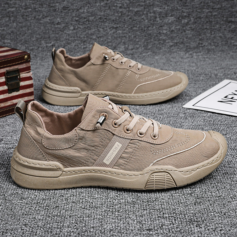 Fashionable casual sneakers for women with padded collar and flexible sole
