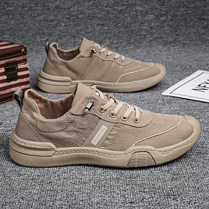 Fashionable casual sneakers for women with padded collar and flexible sole