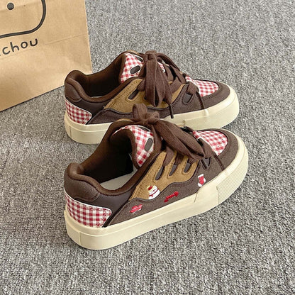 Women's Comfortable Sneakers in Playful Design