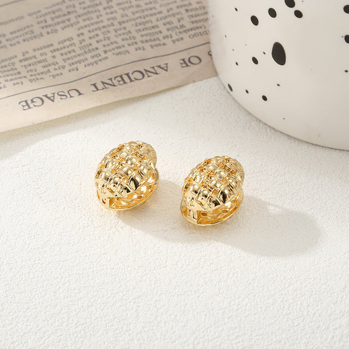 Women's Ear Clips with Elegant Pattern Tom Cottons