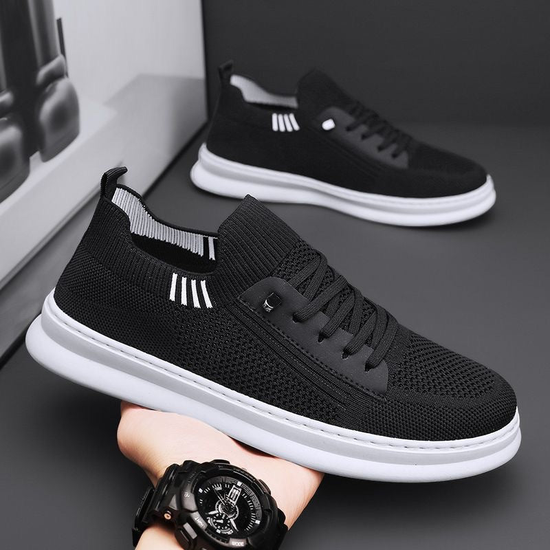 Women's Comfortable Knit Sneakers with Breathable Surface