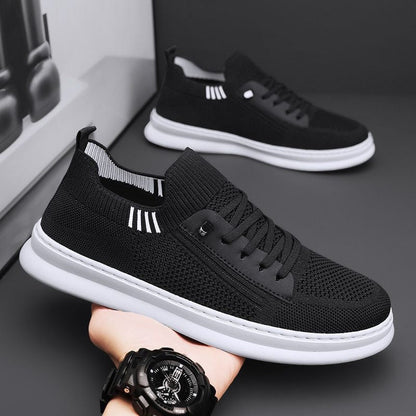 Women's Comfortable Knit Sneakers with Breathable Surface