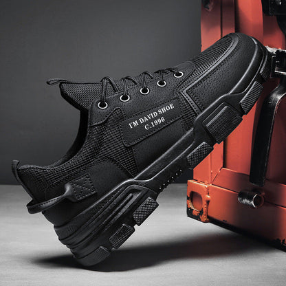 Ladies' athletic shoes with cushioned sole and breathable materials