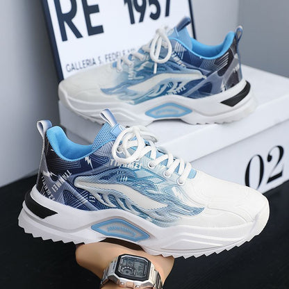 Women’s sporty sneakers with modern graphic design and non-slip sole