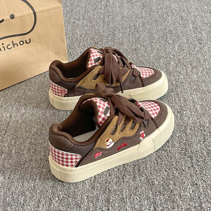 Women's Comfortable Sneakers in Playful Design