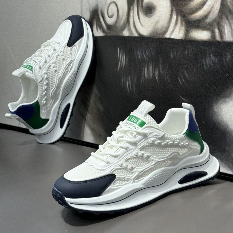 Women Sporty Air-Cushion Sneakers with Breathable Mesh Upper