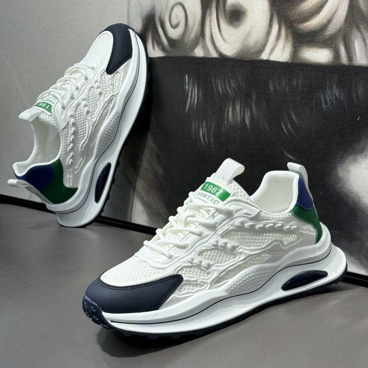 Women Sporty Air-Cushion Sneakers with Breathable Mesh Upper
