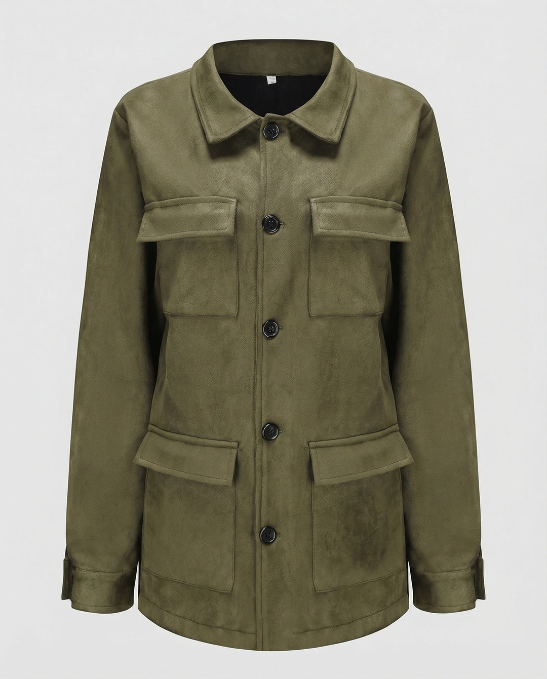 Women's Utility Jacket made of Suede