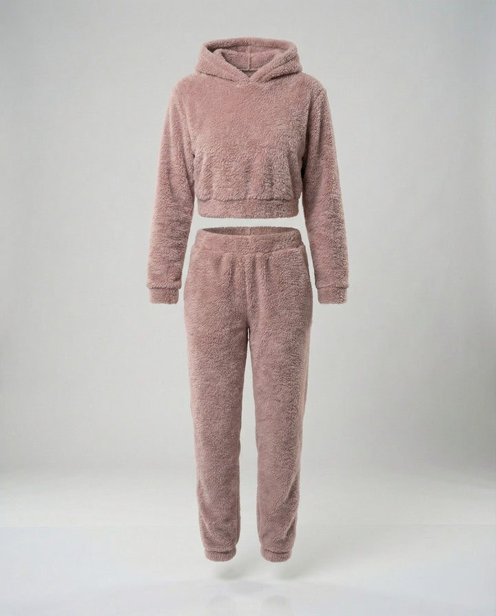 Women's Lounge Suit with Cropped Jacket