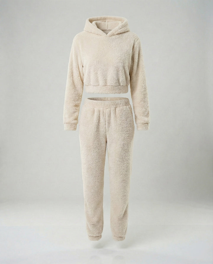 Women's Lounge Suit with Cropped Jacket