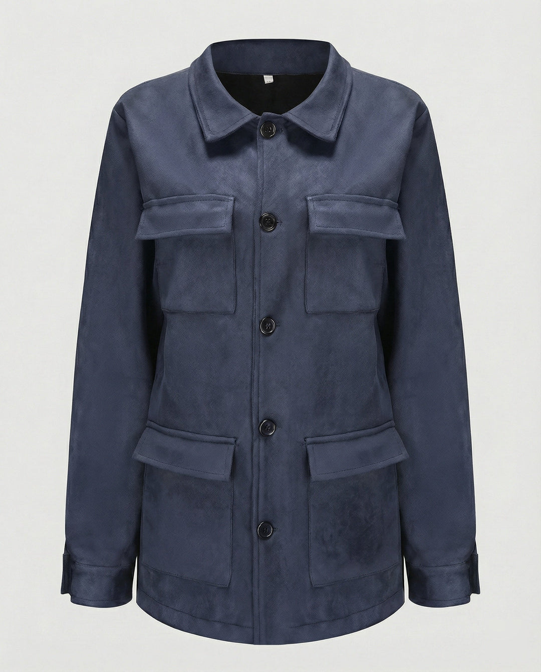 Women's Utility Jacket made of Suede